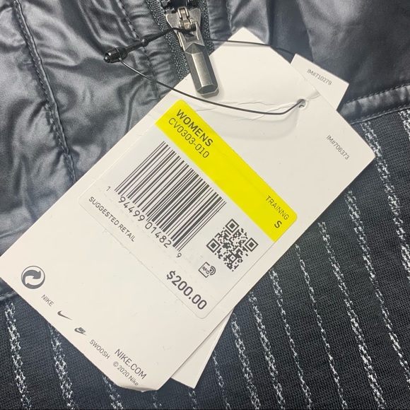 NWT Nike City Ready 1/4 Zip Training Jacket in Black Size Small - Picture 8 of 10